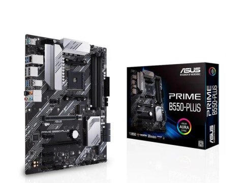 Asus Płyta główna PRIME B550-PLUS AM4 4DD R4 HDMI/DP M.2 ATX Asus Płyta główna PRIME B550-PLUS AM4 4DD R4 HDMI/DP M.2 ATX