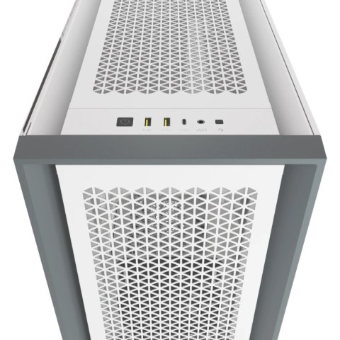 Corsair Obudowa 5000D Airflow TG biała Mid Tower ATX