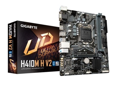 Gigabyte Płyta główna H410M H V2 s1200 2DDR4 HDMI/D-SUB M.2 mATX Gigabyte Płyta główna H410M H V2 s1200 2DDR4 HDMI/D-SUB M.2 mATX