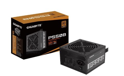 Gigabyte Zasilacz P550B 550W PFC 120mm hydraulic fan ATX Gigabyte Zasilacz P550B 550W PFC 120mm hydraulic fan ATX