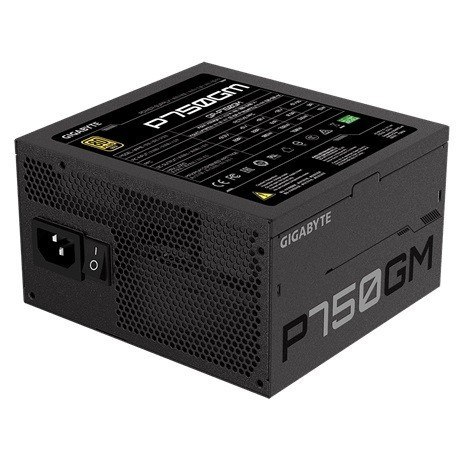 Gigabyte Zasilacz P750GM 750W PFC 120mm hydraulic fan ATX Gigabyte Zasilacz P750GM 750W PFC 120mm hydraulic fan ATX