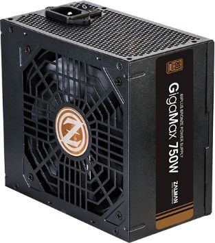 Zalman Zasilacz GigaMax 750W 80+ BRONZE EU ZM750-GVII Zalman Zasilacz GigaMax 750W 80+ BRONZE EU ZM750-GVII