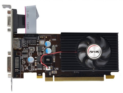 AFOX Karta graficzna - Geforce GT210 1GB DDR2 64Bit DVI HDMI VGA LP Fan V7 AFOX Karta graficzna - Geforce GT210 1GB DDR2 64Bit DVI HDMI VGA LP Fan V7