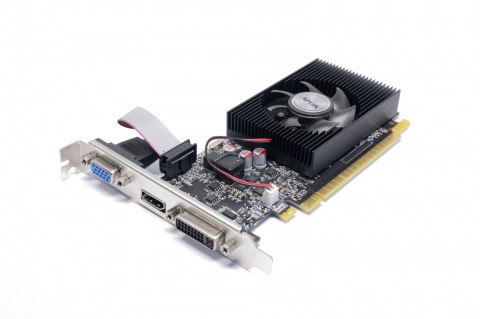 AFOX Karta graficzna - Geforce GT610 2GB DDR3 64Bit DVI HDMI VGA LP Fan V8 AFOX Karta graficzna - Geforce GT610 2GB DDR3 64Bit DVI HDMI VGA LP Fan V8