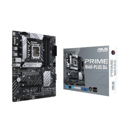 Asus Płyta główna PRIME B660-PLUS D4 s1700 4DDR4 DP/HDMI M.2 ATX Asus Płyta główna PRIME B660-PLUS D4 s1700 4DDR4 DP/HDMI M.2 ATX
