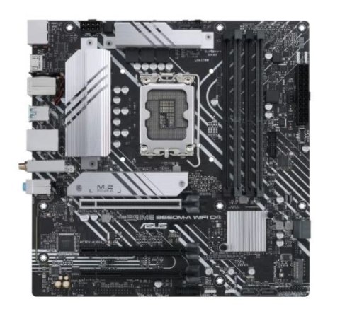 Asus Płyta główna PRIME B660M-A WIFI D4 s1700 4DDR4 HDMI M.2 mATX Asus Płyta główna PRIME B660M-A WIFI D4 s1700 4DDR4 HDMI M.2 mATX