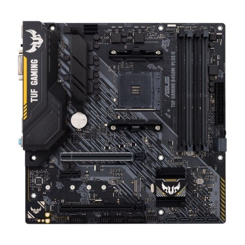 Asus Płyta główna TUF B450M-PLUS II AM4 4DDR4 DVI/HDMI uATX Asus Płyta główna TUF B450M-PLUS II AM4 4DDR4 DVI/HDMI uATX