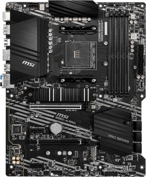 MSI Płyta główna B550 A-PRO AM4 4DDR4 HDMI/DP M.2 ATX MSI Płyta główna B550 A-PRO AM4 4DDR4 HDMI/DP M.2 ATX