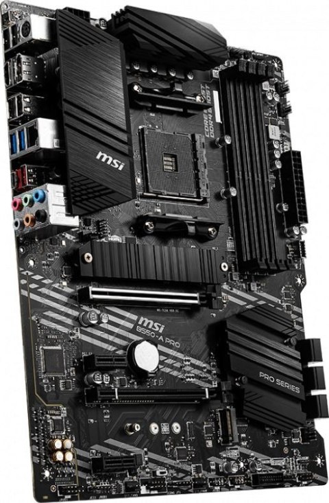 MSI Płyta główna B550 A-PRO AM4 4DDR4 HDMI/DP M.2 ATX MSI Płyta główna B550 A-PRO AM4 4DDR4 HDMI/DP M.2 ATX