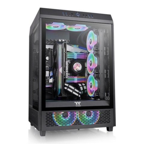 Thermaltake Obudowa - The Tower 500/Black tg*3/ 120mm*2 Thermaltake Obudowa - The Tower 500/Black tg*3/ 120mm*2