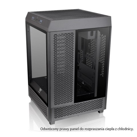 Thermaltake Obudowa - The Tower 500/Black tg*3/ 120mm*2 Thermaltake Obudowa - The Tower 500/Black tg*3/ 120mm*2