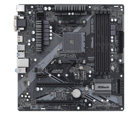 ASRock Płyta główna B450M PRO4 R2.0 AM4 4DDR4 HDMI uATX ASRock Płyta główna B450M PRO4 R2.0 AM4 4DDR4 HDMI uATX