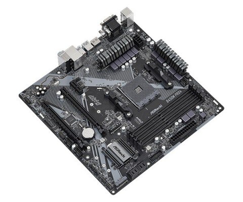 ASRock Płyta główna B450M PRO4 R2.0 AM4 4DDR4 HDMI uATX ASRock Płyta główna B450M PRO4 R2.0 AM4 4DDR4 HDMI uATX