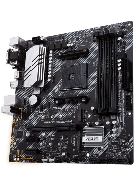 Asus Płyta główna PRIME B550M-A AM4 4DDR4 DVI-D/HDMI M.2 mATX Asus Płyta główna PRIME B550M-A AM4 4DDR4 DVI-D/HDMI M.2 mATX