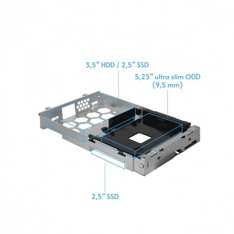 Chieftec Obudowa BE-10B-300 300W mATX czarna