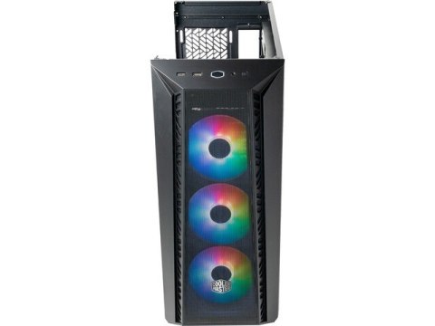 Cooler Master Obudowa MasterBox 520 Mesh black z oknem ARGB, Czarna