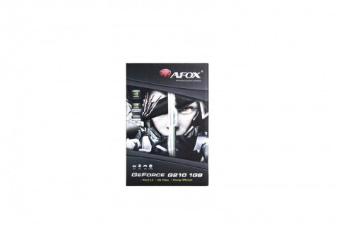 AFOX Karta graficzna GeForce GT 210 1GB DDR3 64Bit DVI HDMI VGA Fan LP AFOX Karta graficzna GeForce GT 210 1GB DDR3 64Bit DVI HDMI VGA Fan LP