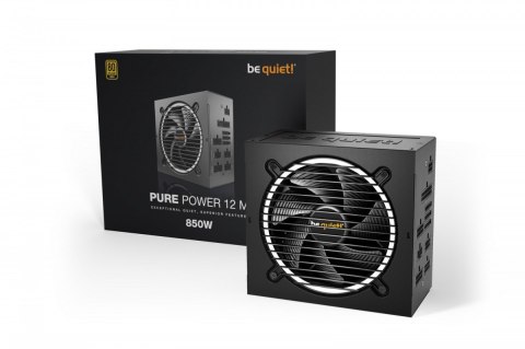 Be quiet! Zasilacz Pure Power 12 M 850W ATX 3.0 GOLD Be quiet! Zasilacz Pure Power 12 M 850W ATX 3.0 GOLD