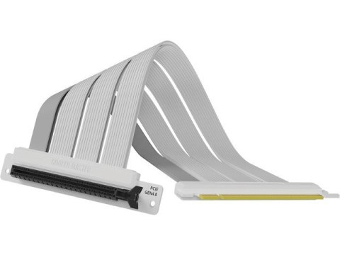 Cooler Master Riser PCI 4.0 x16 na taśmie 300mm biały Cooler Master Riser PCI 4.0 x16 na taśmie 300mm biały