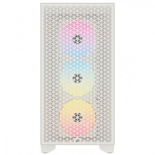 Corsair Obudowa 3000D Airflow RGB TG Mid-Tower Biała