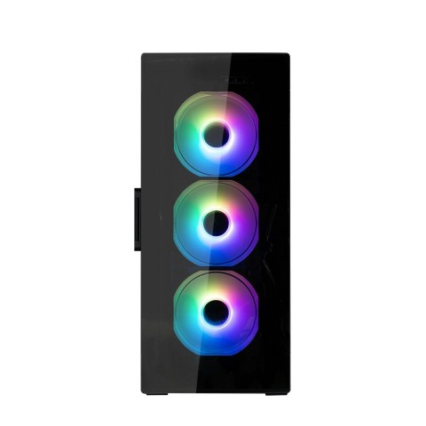 Zalman Obudowa I3 Neo TG Mid Tower RGB 4xwentylator, czarna